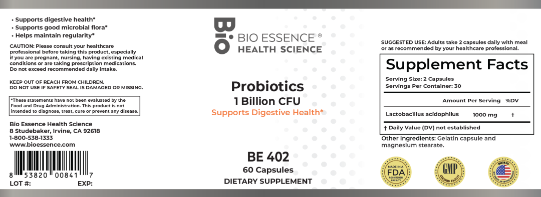 Probiotics 1 Billion CFU