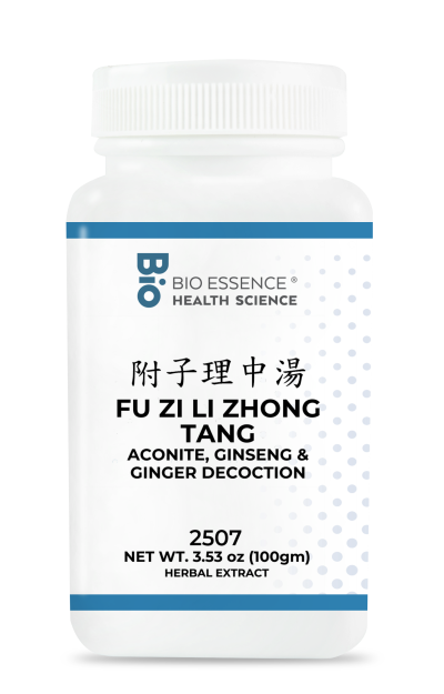 traditional Chinese medicine, herbs, Bioessence,  Fu Zi Li Zhong Tang