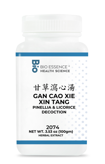 traditional Chinese medicine, herbs, Bioessence,  Gan Cao Xie Xin Tang