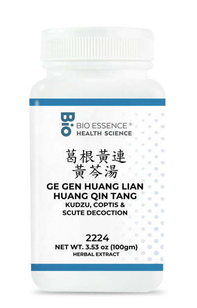 traditional Chinese medicine, herbs, Bioessence,  Ge Gen Huang Lian Huang Qin Tang