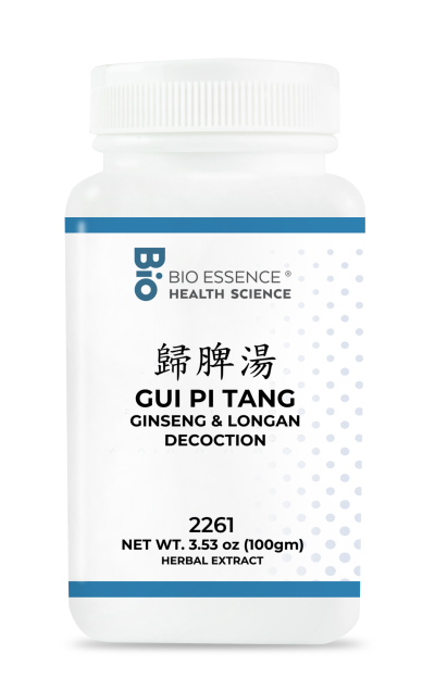 traditional Chinese medicine, herbs, Bioessence,  Gui Pi Tang
