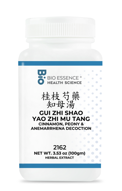 traditional Chinese medicine, herbs, Bioessence,  Gui Zhi Shao Yao Zhi Mu Tang