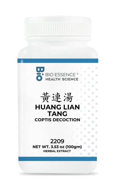 traditional Chinese medicine, herbs, Bioessence,  Huang Lian Tang