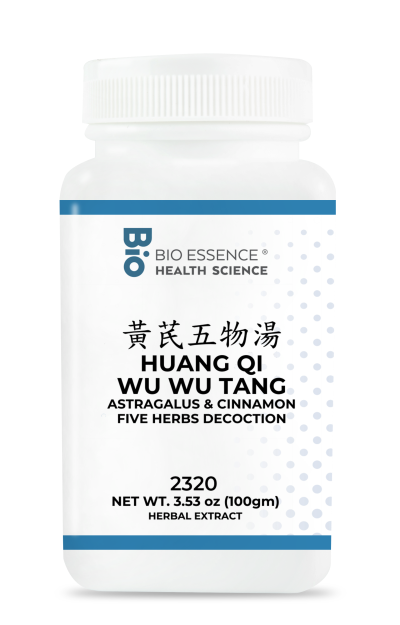 traditional Chinese medicine, herbs, Bioessence,  Huang Qi Wu Wu Tang