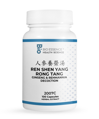 traditional Chinese medicine, herbs, Bioessence,  Ren Shen Yang Ying Tang