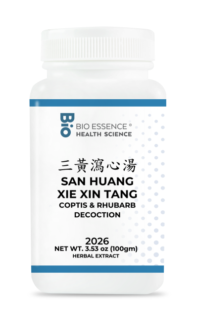 traditional Chinese medicine, herbs, Bioessence,  San Huang Xie Xin Tang