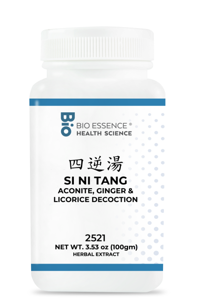 traditional Chinese medicine, herbs, Bioessence,  Si Ni Tang