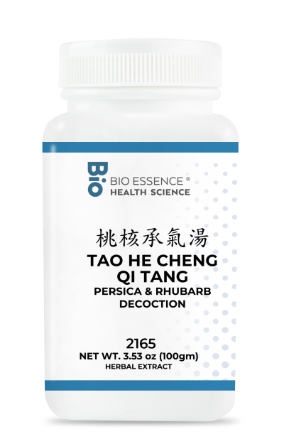 traditional Chinese medicine, herbs, Bioessence,  Tao He Cheng Qi Tang