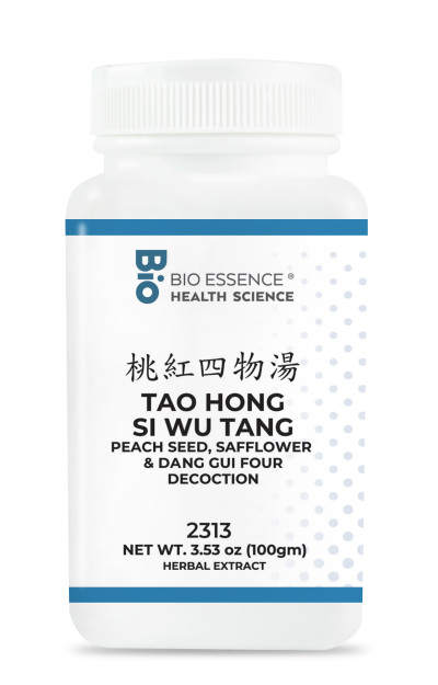 traditional Chinese medicine, herbs, Bioessence,  Tao Hong Si Wu Tang