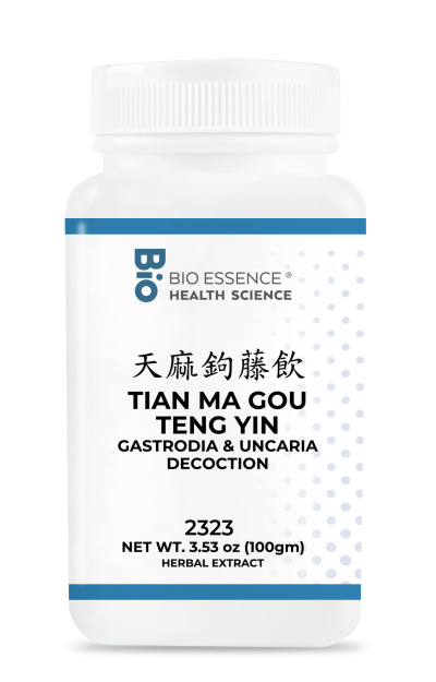 traditional Chinese medicine, herbs, Bioessence,  Tian Ma Gou Teng Yin