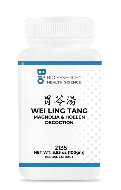 traditional Chinese medicine, herbs, Bioessence,  Wei Ling Tang