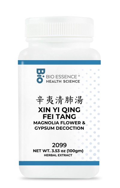 traditional Chinese medicine, herbs, Bioessence,  Xin Yi Qing Fei Tang