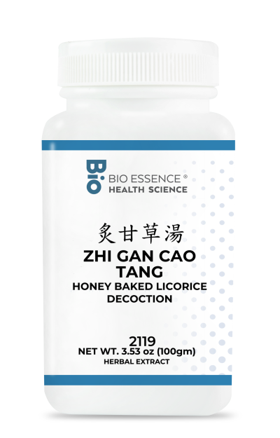 traditional Chinese medicine, herbs, Bioessence,  Zhi Gan Cao Tang