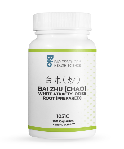 traditional Chinese medicine, herbs, Bioessence, Bai Zhu (Chao)
