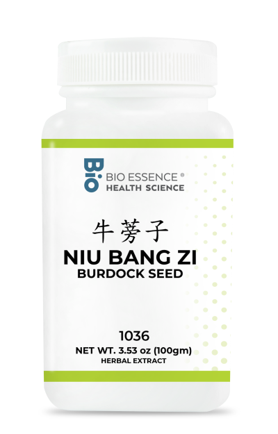 traditional Chinese medicine, herbs, Bioessence, Niu Bang Zi
