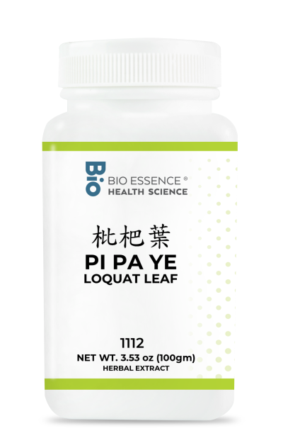traditional Chinese medicine, herbs, Bioessence, Pi Pa Ye