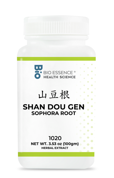 traditional Chinese medicine, herbs, Bioessence, Shan Dou Gen