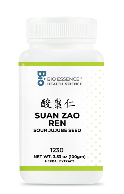 traditional Chinese medicine, herbs, Bioessence, Suan Zao Ren