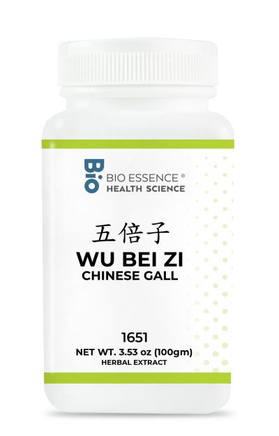 traditional Chinese medicine, herbs, Bioessence, Wu Bei Zi