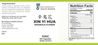 traditional Chinese medicine, herbs, Bioessence, Xin Yi Hua