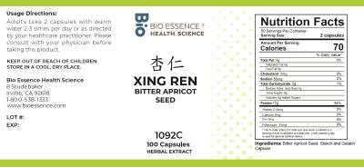 traditional Chinese medicine, herbs, Bioessence, Xing Ren