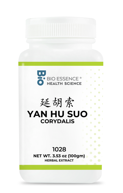 traditional Chinese medicine, herbs, Bioessence, Yan Hu Suo
