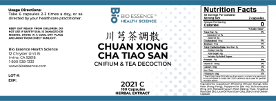 Chuan Xiong Cha Tiao San