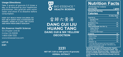 Dang Gui Liu Huang Tang