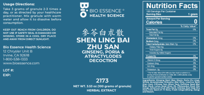 Shen Ling Bai Zhu San