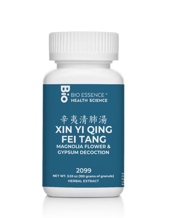 Xin Yi Qing Fei Yin- 辛夷清肺飲- Magnolia & Gypsum Decoction-Bio