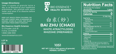 Bai Zhu (Chao)