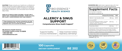 Allergy & Sinus Support